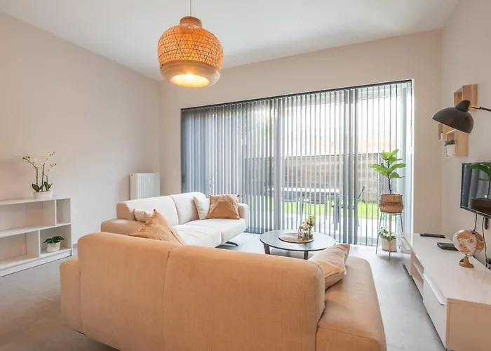 Brand New With Garden And Parking Daire Oostende